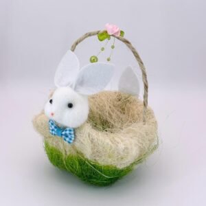 coșuleț cu iepuraș